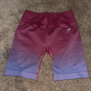 gymshark ombre Purple and Blue Women's Shorts